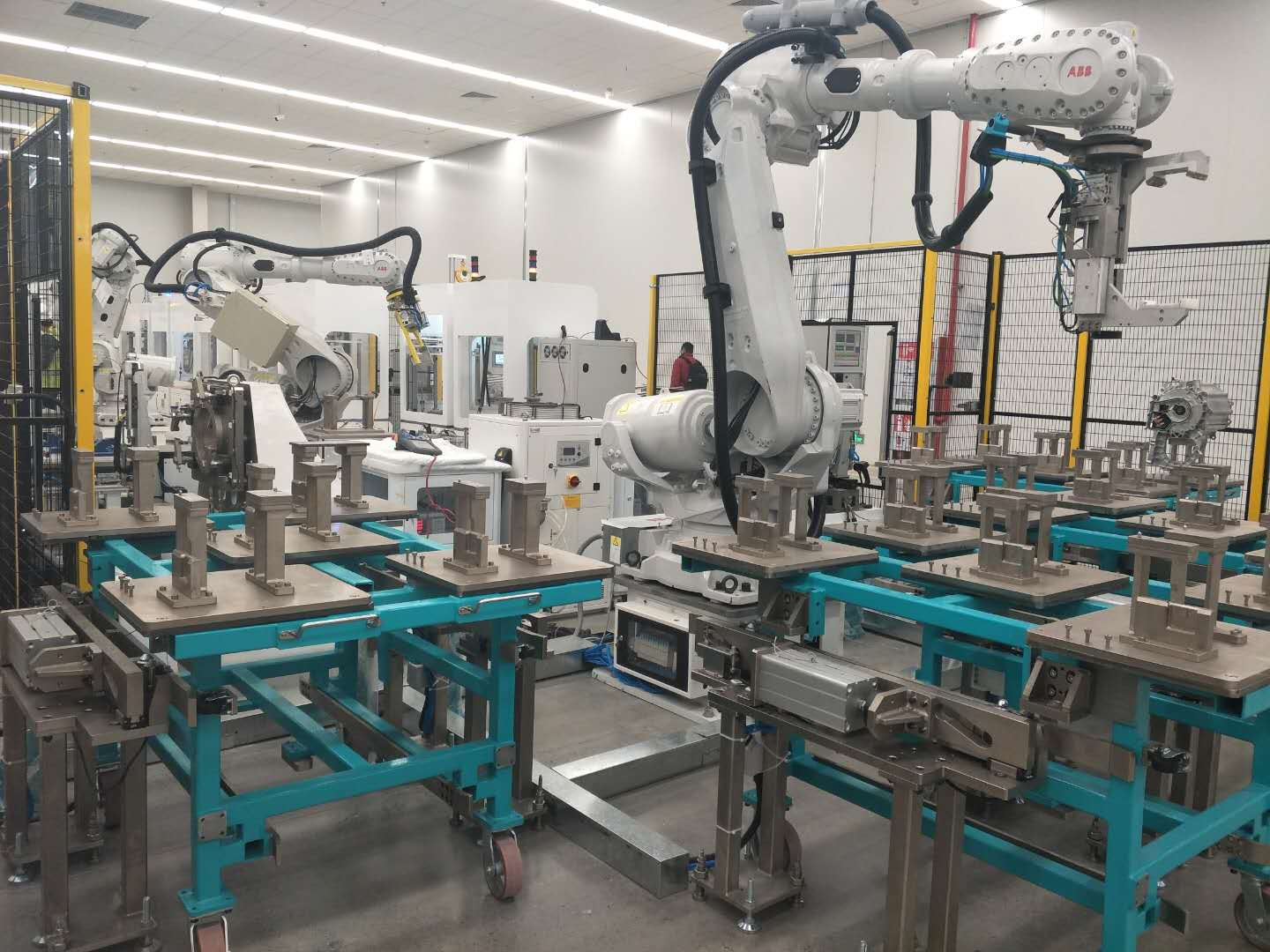 Drive motor assembly automatic assembly detection line